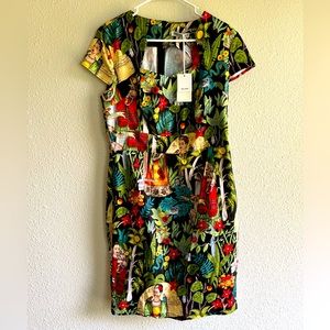 NWT! Vintage style rockabilly dress!
